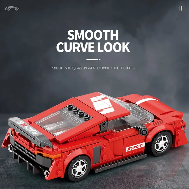 Reobrix 681 Audi R8 Toy Car Building Set