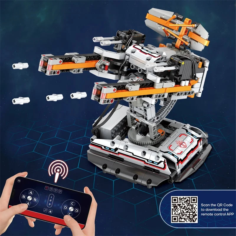 Reobrix 99002 Anti Aircraft Cannon Building Set