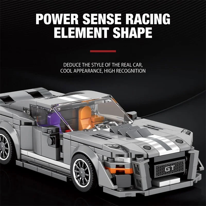 Reobrix 682 Ford GT500 Toy Car Building Set