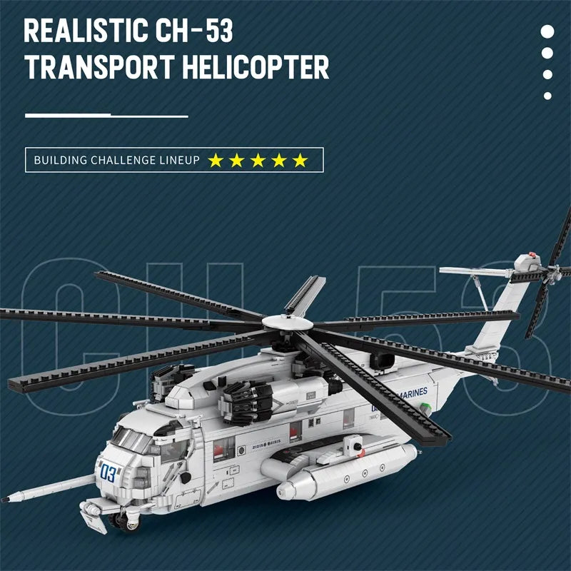 Reobrix 33037 CH-53 Helicopter Building Set