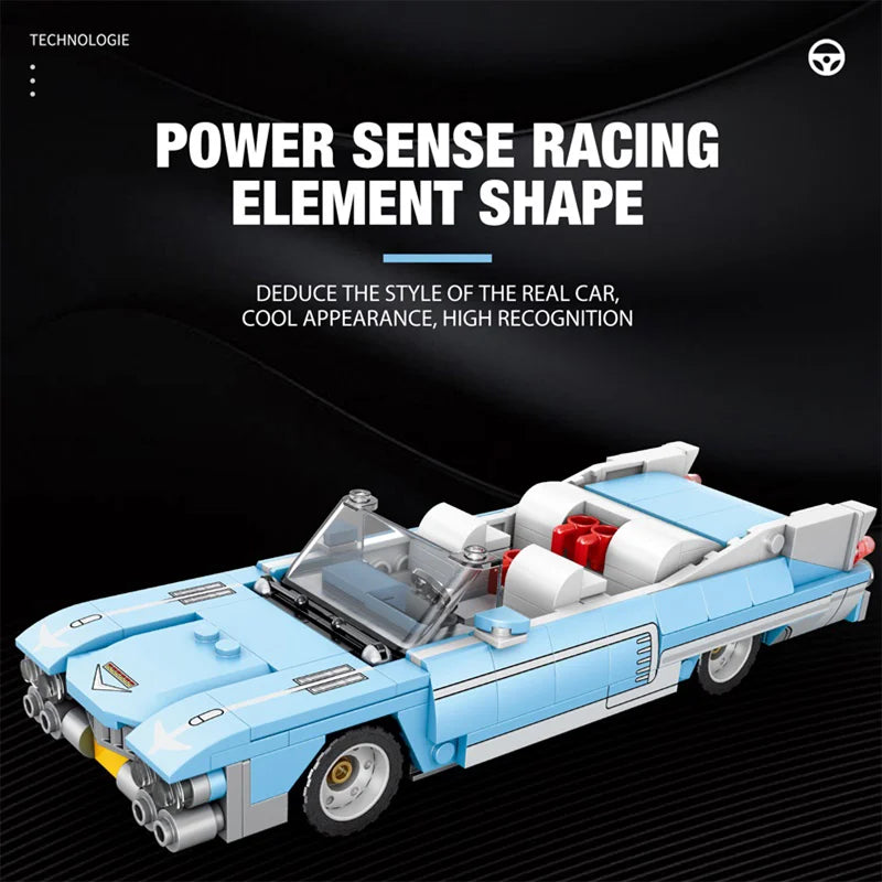 Reobrix 809 Eldorado Toy Car Building Set