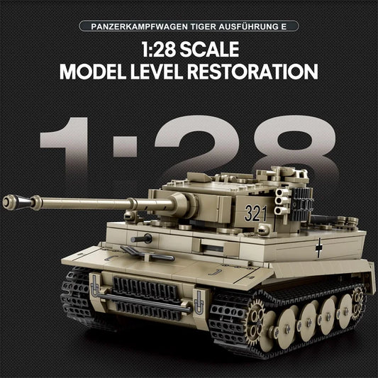 Reobrix 77031 Tiger I Tank