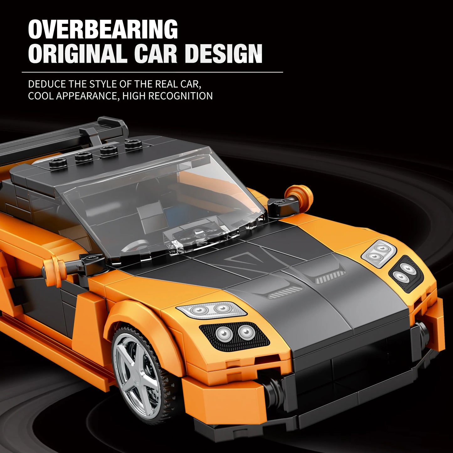 Reobrix 804 Mazda RX-7 Toy Car Building Set
