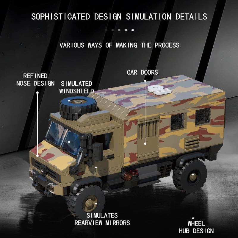 Xbert 66009 Off-Road Vehicle U4000 Car Model Building Set