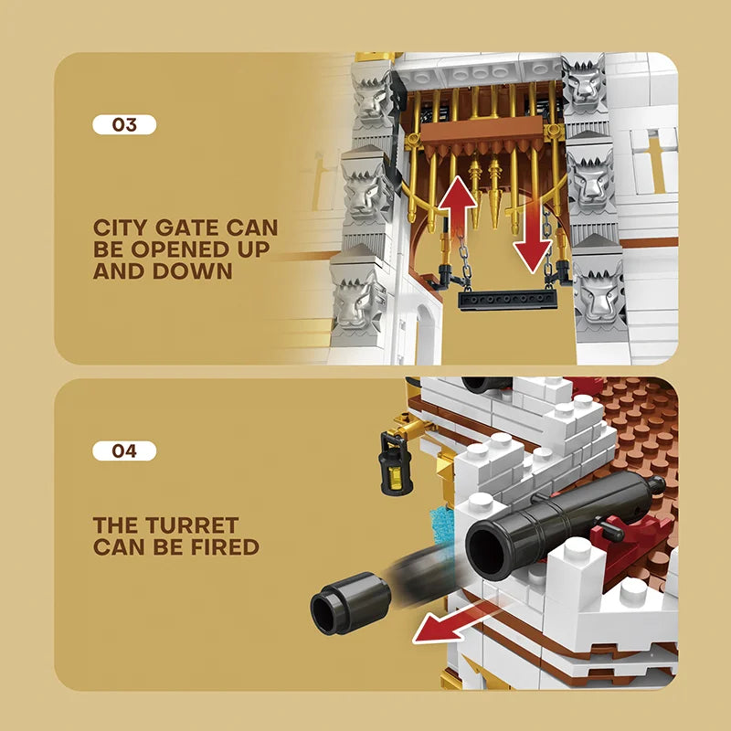 Reobrix 66013 Royal Bay Castle Building Set