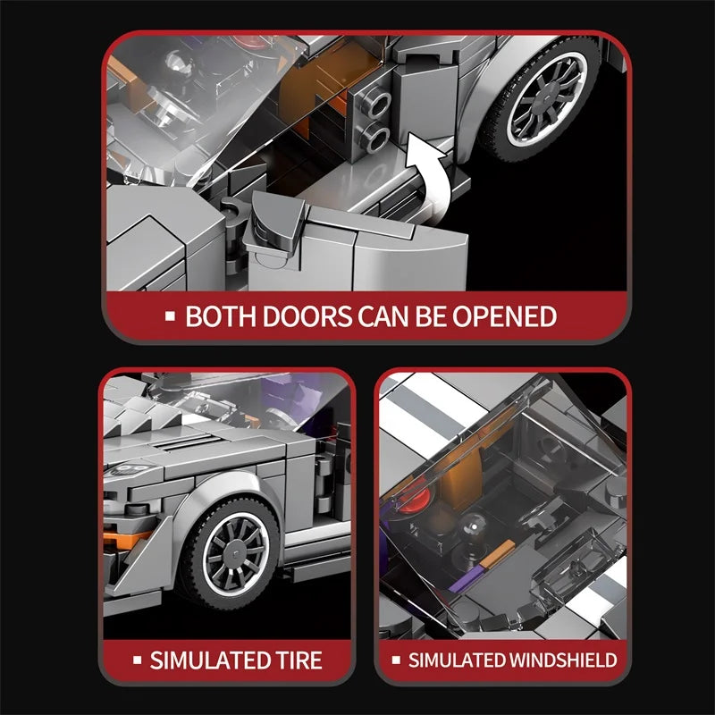 Reobrix 682 Ford GT500 Toy Car Building Set