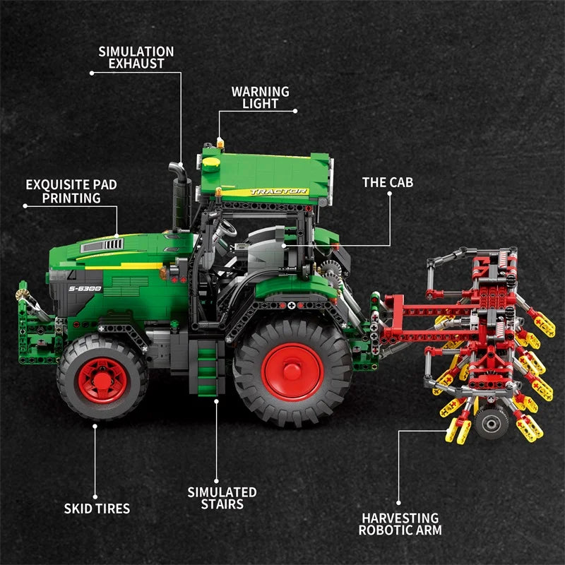 Reobrix 22015 RC Tractor Building Set