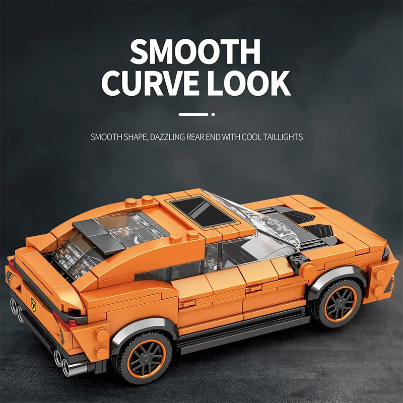 Reobrix 690 Lamborghini Urus Toy Car Building Set