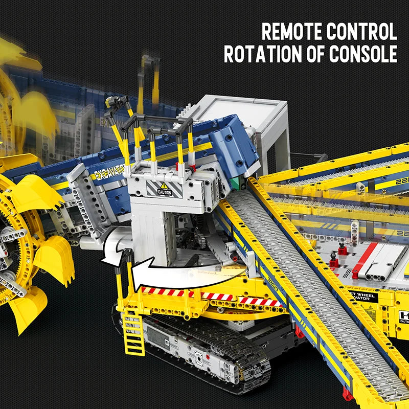 Reobrix 22017 Bucket Wheel Excavator Building Set