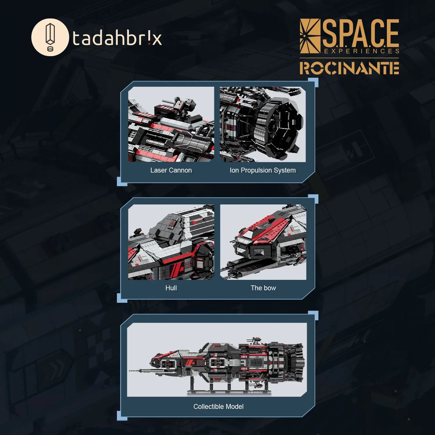 BAKA 33906 Rocinante Building Set