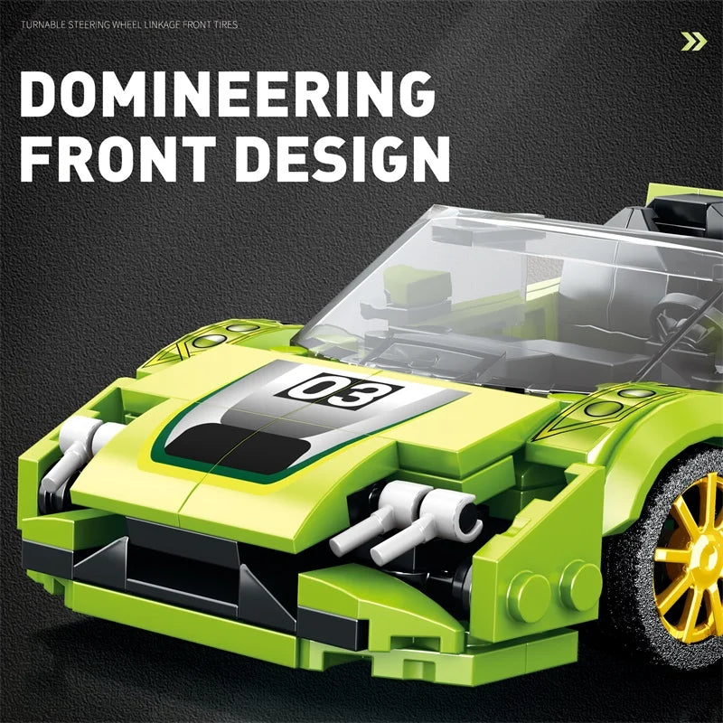 Reobrix 806 Lamborghini FKP 37 Toy Car Building Set