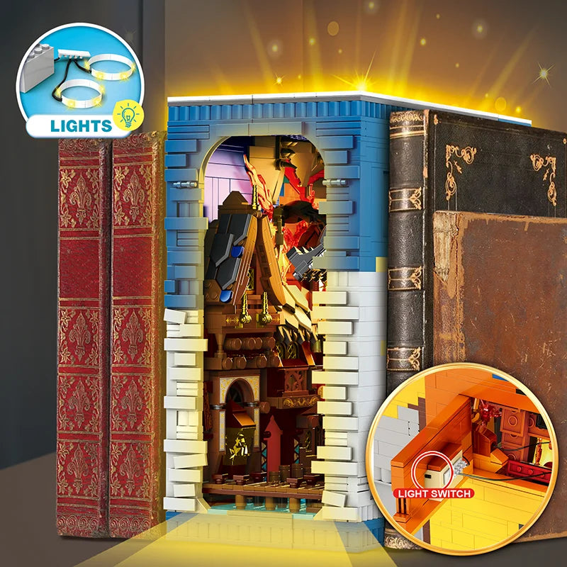 Reobrix 66035 The Shire Bookends Building Blocks Set