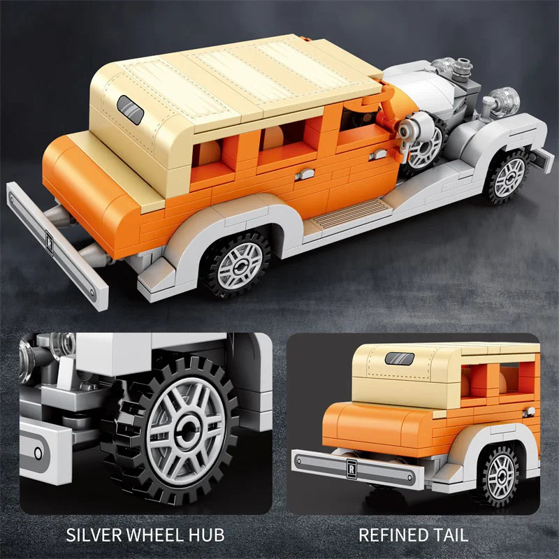 Reobrix 810 Rolls-Royce Phantom Toy Car Building Set