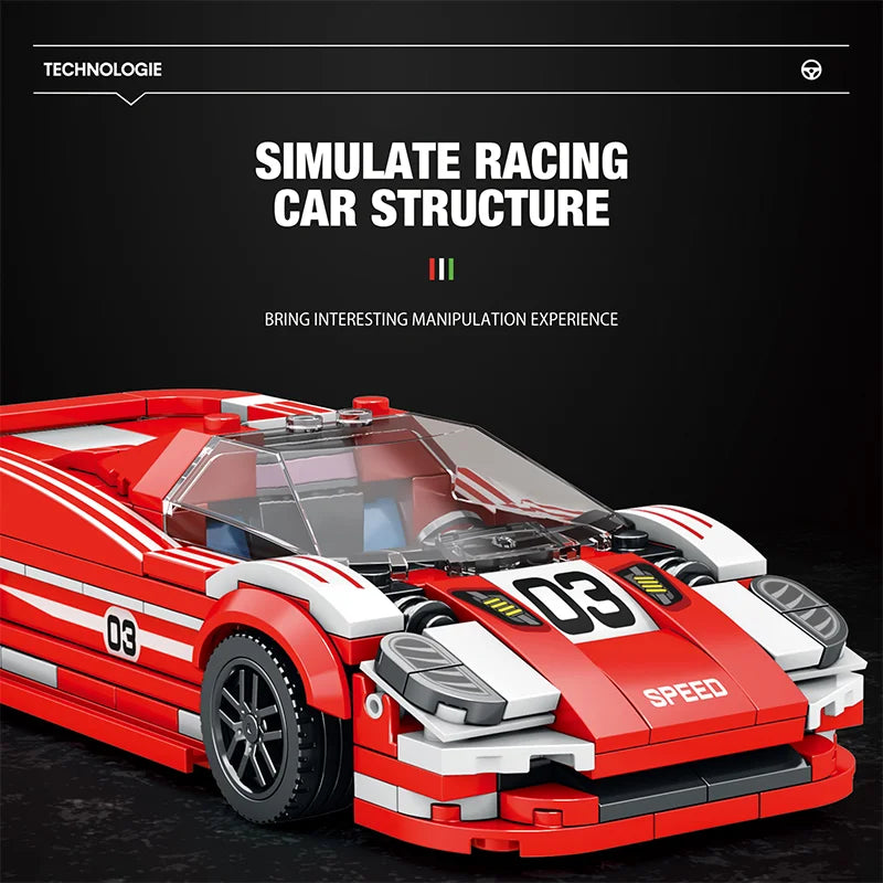Reobrix 680 Technic Porsche 917 Building Set