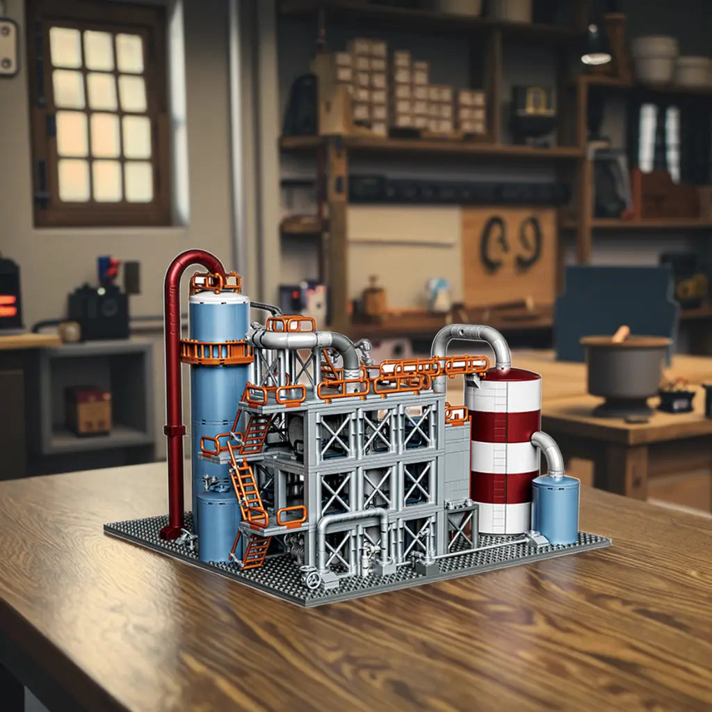 BAKA 33200 Refinery Building Set