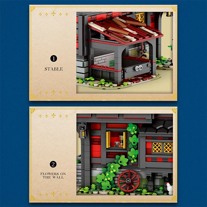 Reobrix 66017 Crusader Inn Building Set