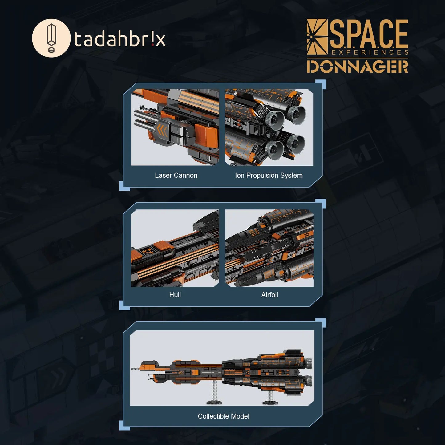 BAKA 33904 Donnager Building Set