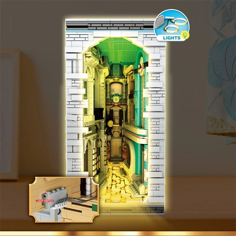 Reobrix 66032 Street Scape Book Building Blocks