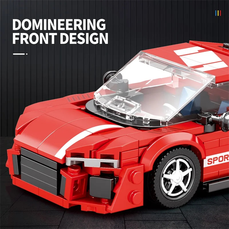Reobrix 681 Audi R8 Toy Car Building Set