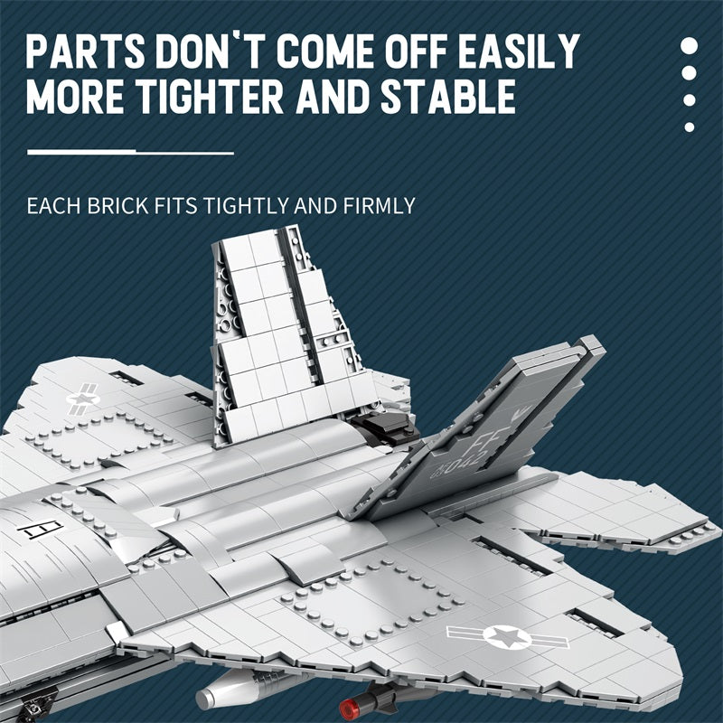 Reobrix 33020 F-22 Fighter Jet Building Sets