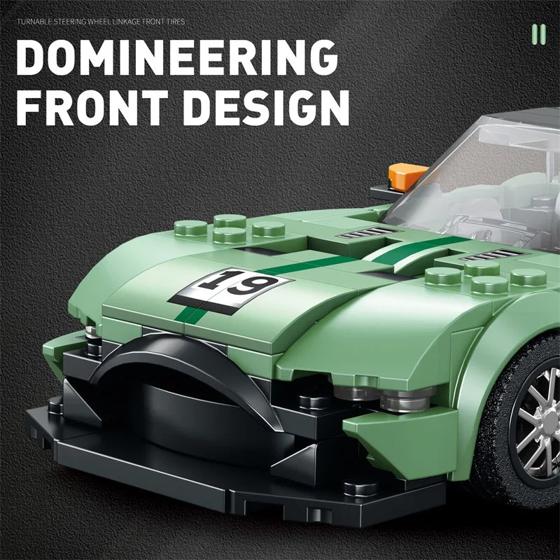 Reobrix 798 Aston Martin DB12 Toy Car Building Set