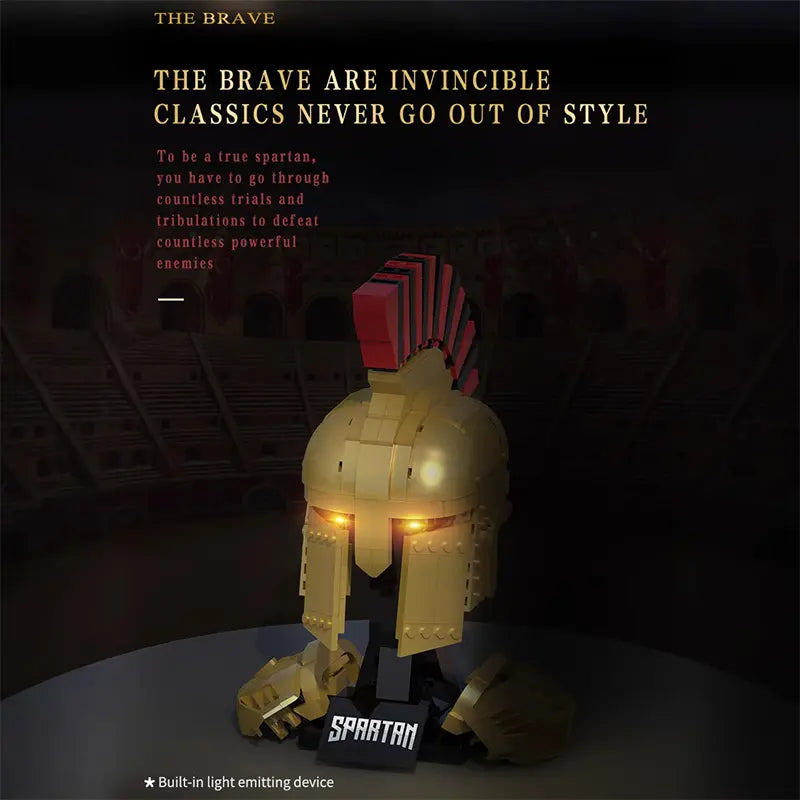 BAKA 33900 Spartan Helmet Building Set