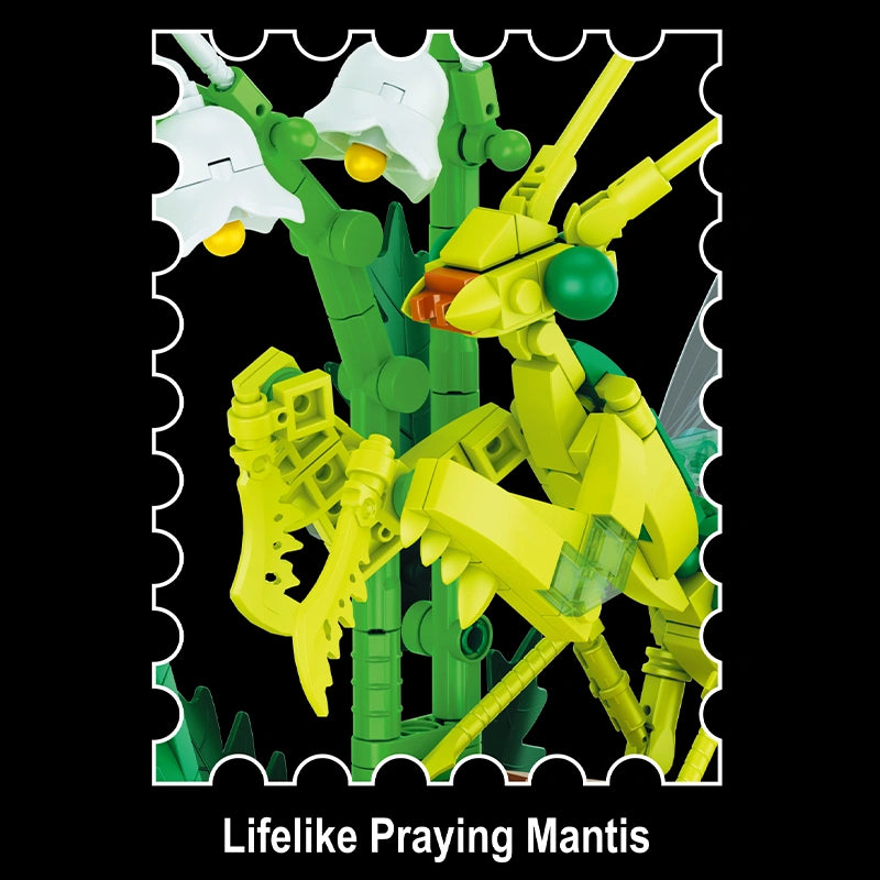Xbert 66109 Mantis and Chrysanthemum Building Set