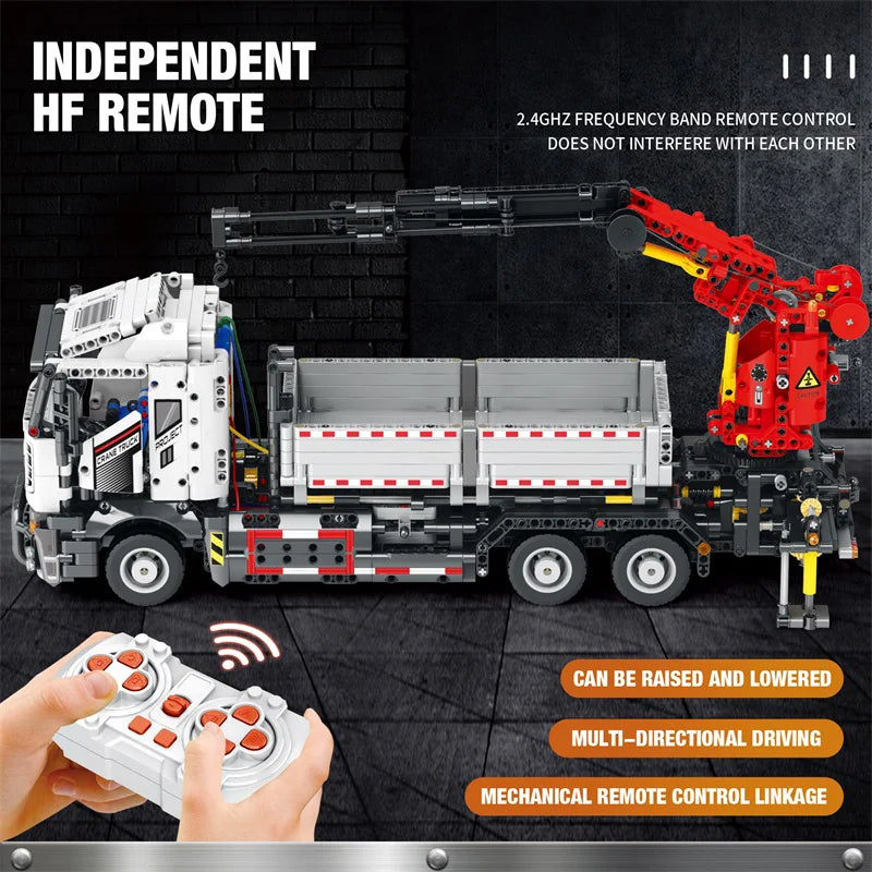 Reobrix 22011 Multi Functional Crane Truck Building Set