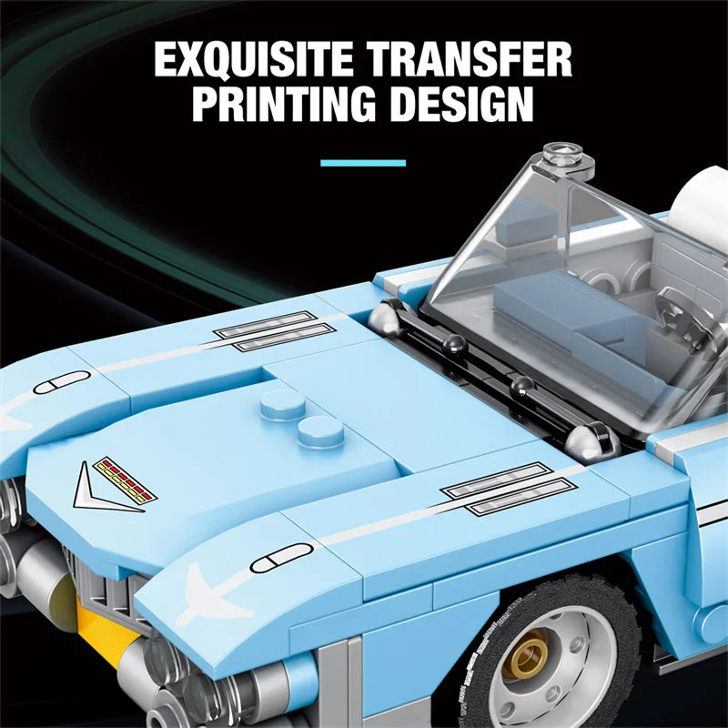 Reobrix 809 Eldorado Toy Car Building Set