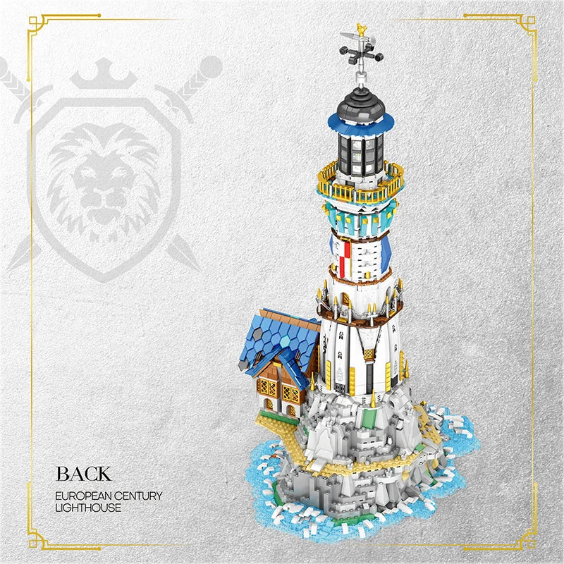 Reobrix 66028 Medieval Lighthouse Building Set
