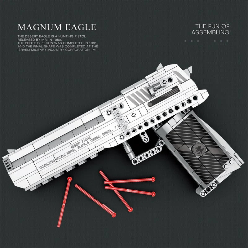 Reobrix 77001 Desert Eagle Model Building Kit