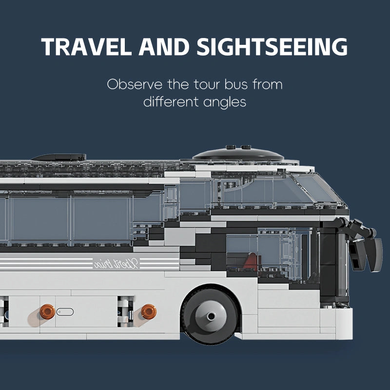 Xbert 66034 Double Decker Tourist Bus Building Set