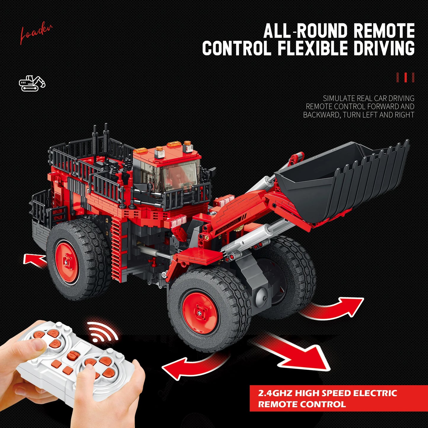Reobrix 22010 Bulldozer Building Set