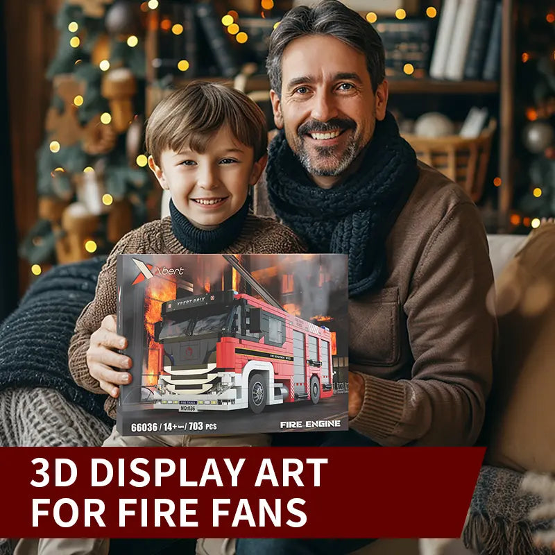 Xbert 66036 Fire Engine Building Set