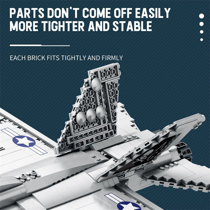 Reobrix 33022 F-18 Fighter Jet Building Sets