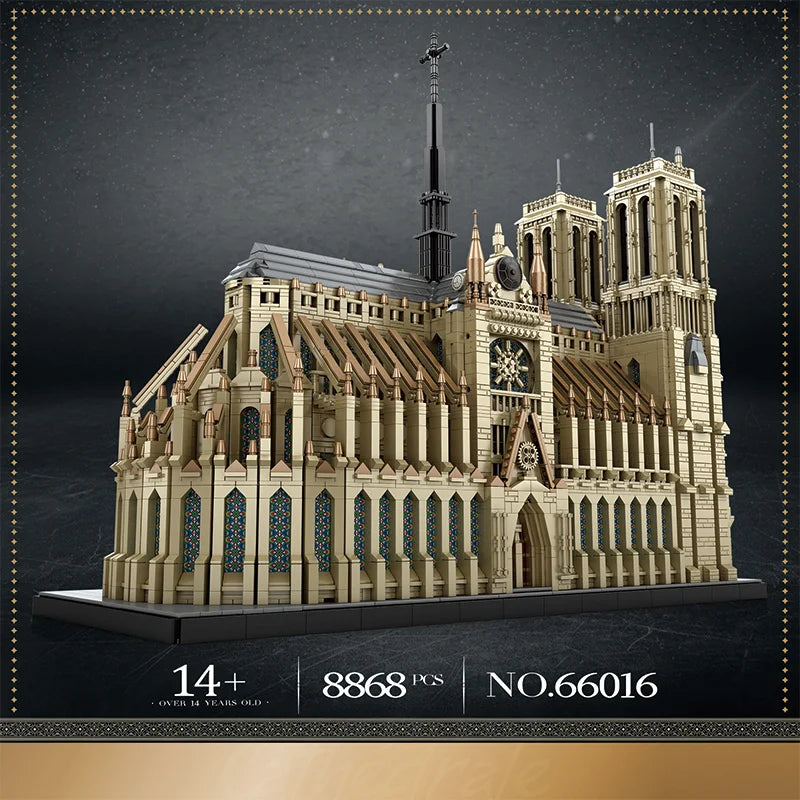 Reobrix 66016 Architecture Notre-Dame de Paris Building Set