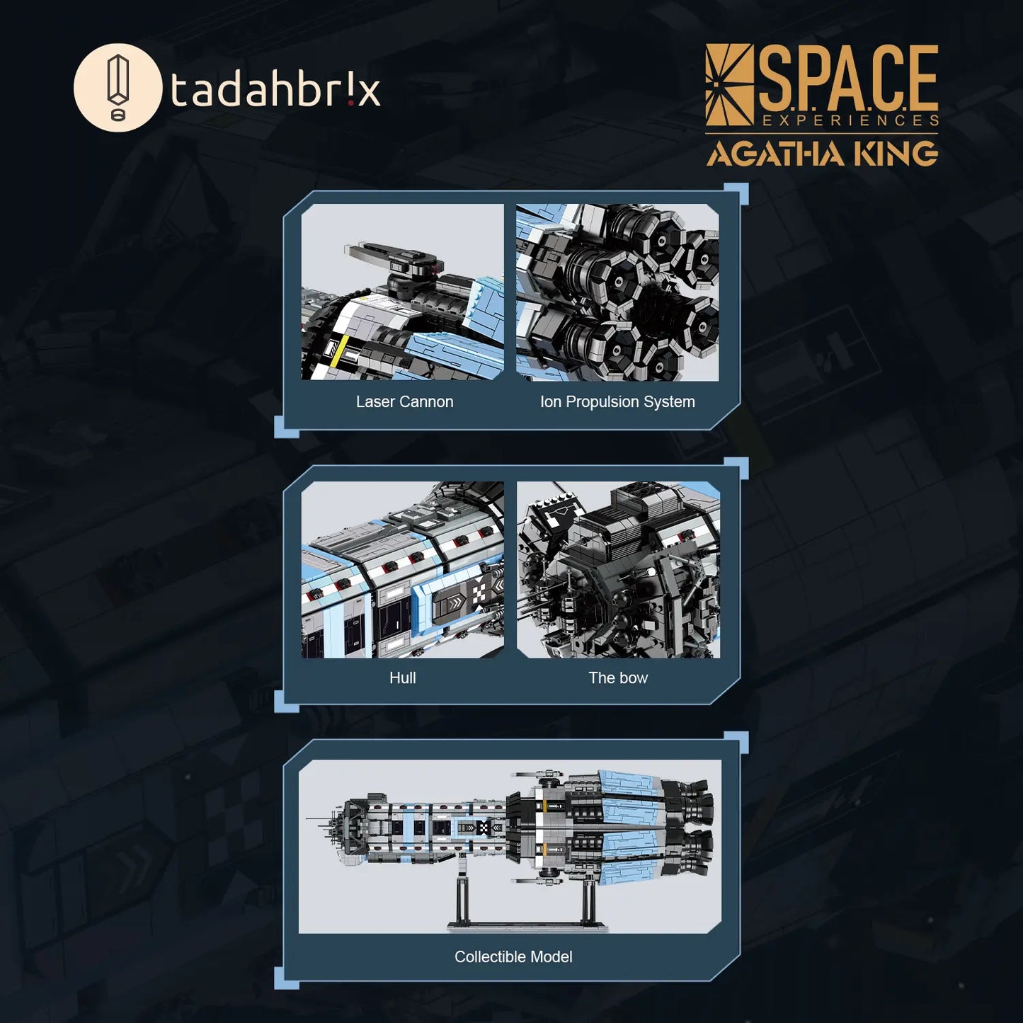 BAKA 33907 Agatha King Building Set