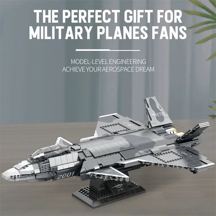 Reobrix 33025 J-20 Military Fighter Building Block Sets