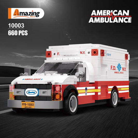 Amazing Block 10003 AMERICAN AMBULANCE
