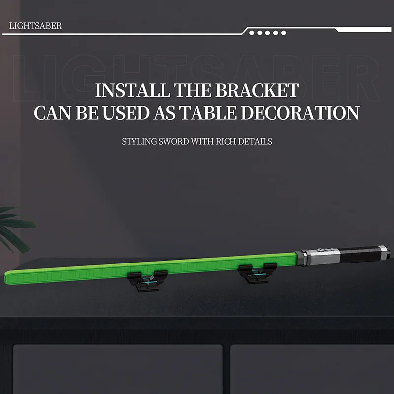 Reobrix 99011 Green Lightsaber Building Set