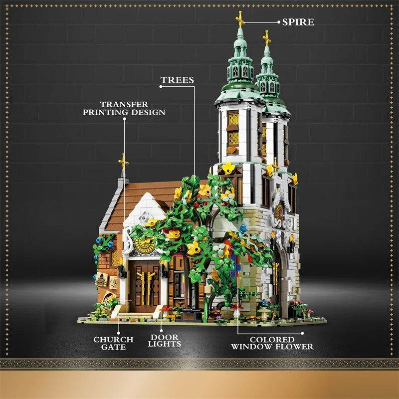Reobrix 66023 St. Andrew's Church Building Set