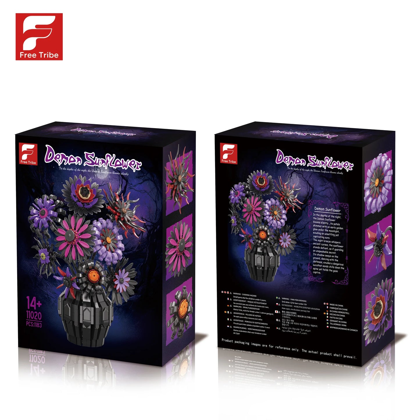 FreeTribe 11020 Demon Sunflower