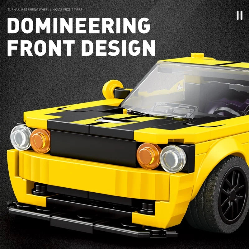 Reobrix 796 Dodge SRT Toy Car Building Set