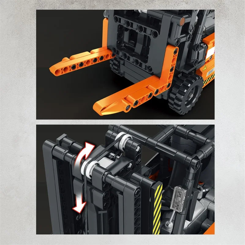 Reobrix 22002 Forklift Truck Building Set