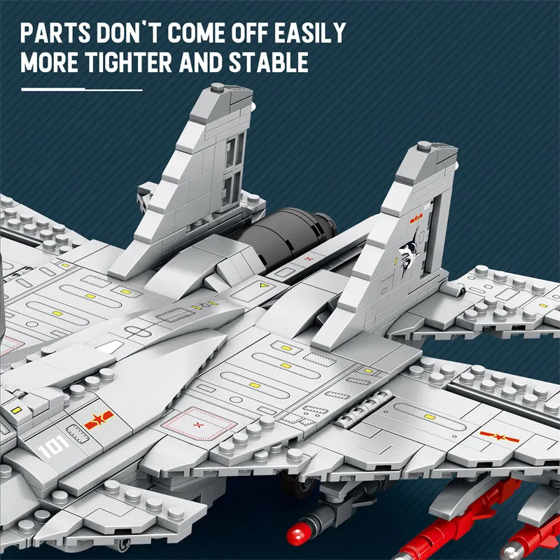 Reobrix 33028 J-15 Fighter Jet Building Set