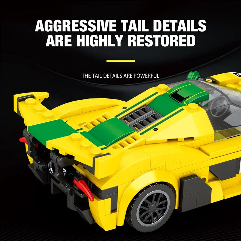 Reobrix 677 McLaren P1 GTR 1:24 Toy Car Building Set