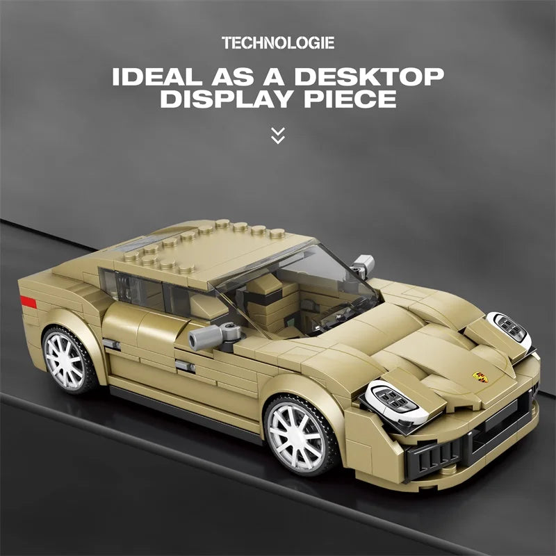 Reobrix 821 Porsche Panamera Toy Car Building Set