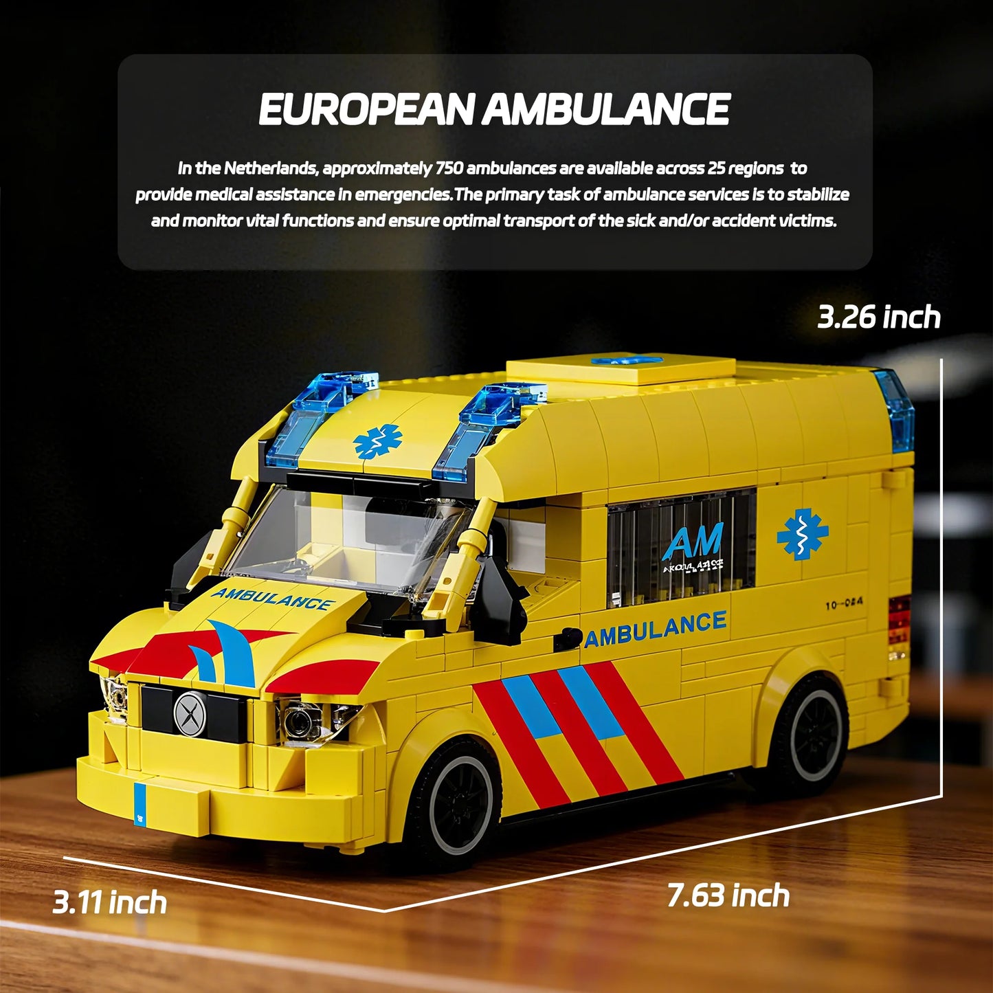 Amazing Block 10004 EUROPEAN AMBULANCE