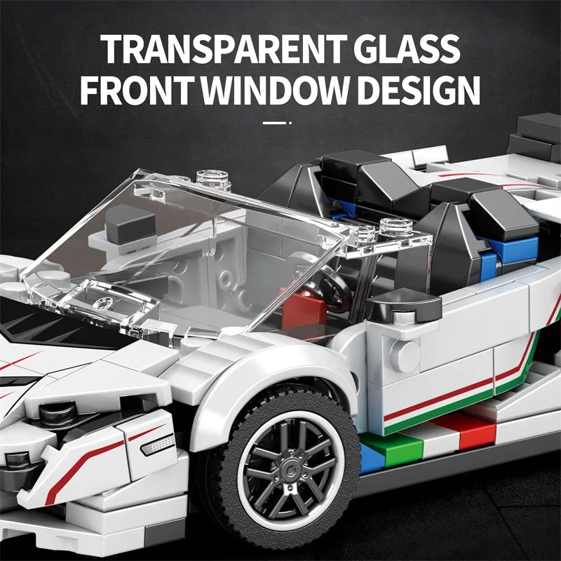 Reobrix 687 SVJ Lamborghini Toy Car Building Set