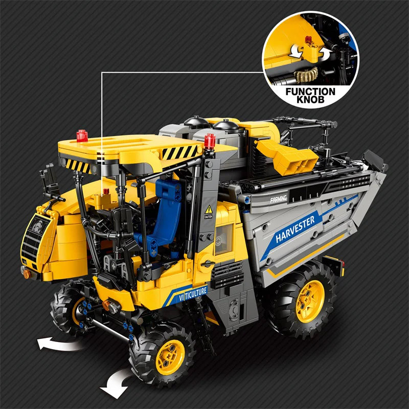 Reobrix 22026 Grape Harvester Building Set